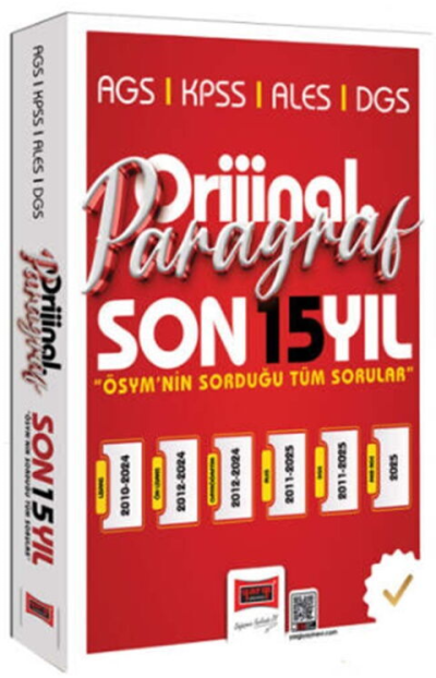 2026 KPSS AGS ALES DGS Orijinal Paragraf 15 Yıl Çıkmış Sorular Yargı Yayınları SegaCopy Fotokopi Merkezi
