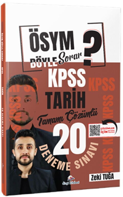 ÖSYM Böyle Sorar 2026 KPSS Tarih Tamamı PDF Çözümlü 20 Deneme Sınavı Dizgi Kitap SegaCopy Fotokopi Merkezi