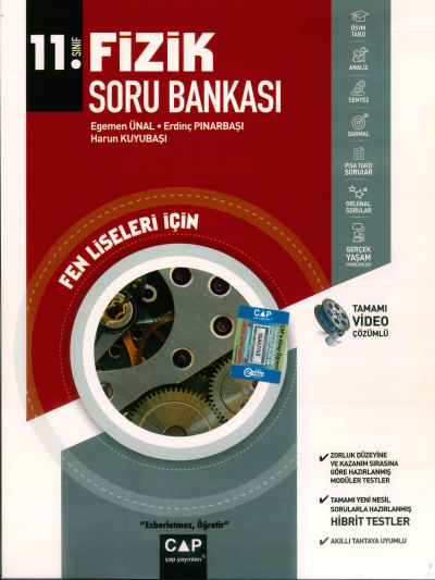 11. Sınıf Fen Lisesi Fizik Soru Bankası Çap Yayınları SegaCopy Fotokopi Merkezi