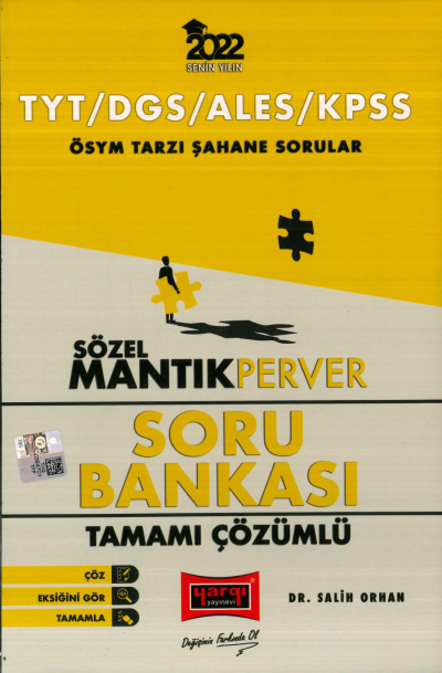 SÖZEL MANTIK PERVER SERİSİ SORU BANKASI TAMAMI ÇÖZÜMLÜ SegaCopy Fotokopi Merkezi