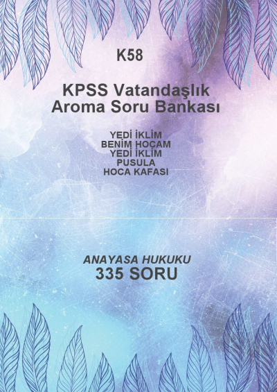 ANAYASA HUKUKU --335 SORU-- SegaCopy Fotokopi Merkezi