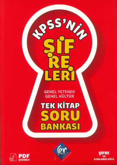 KPSS'NİN ŞİFRELERİ TEK KİTAP SORU BANKASI SegaCopy Fotokopi Merkezi