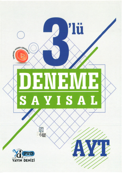 AYT Sayısal 3 lü Deneme Video Çözümlü SegaCopy Fotokopi Merkezi