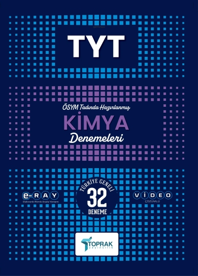 TYT Kimya 32 li Deneme Kitabı Toprak Yayıncılık SegaCopy Fotokopi Merkezi