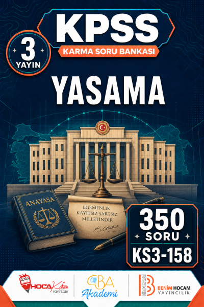 Yasama 3 Yayın 350 Soru (Benim Hocam - CBA - Hoca Kafası Yayınları) SegaCopy Fotokopi Merkezi