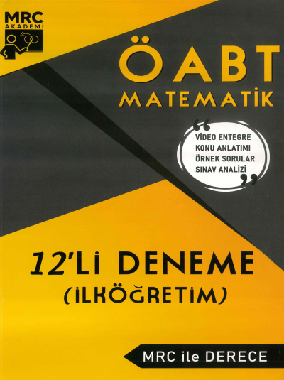 ÖABT İLKÖĞRETİM MATEMATİK 12'Lİ DENEME MRC İL DERECE