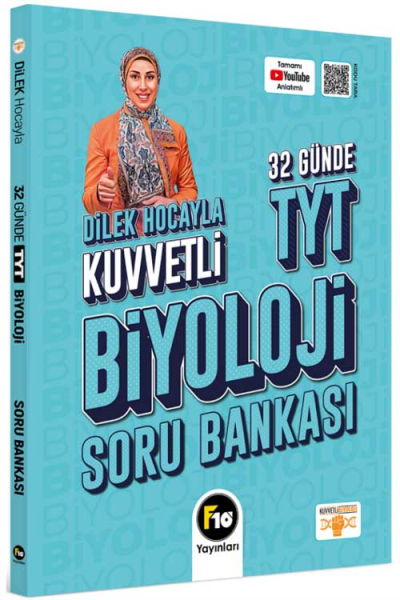 Dilek Hocayla 32 Günde TYT Biyoloji Soru Bankası