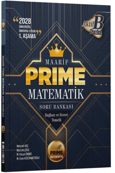 2028 TYT Maarif Prime Matematik Soru Bankası Aktif Öğrenme SegaCopy Fotokopi Merkezi