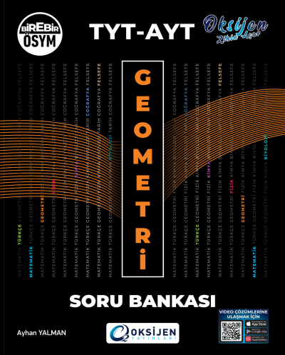 TYT-AYT Geometri Soru Bankası Oksijen Yayınları