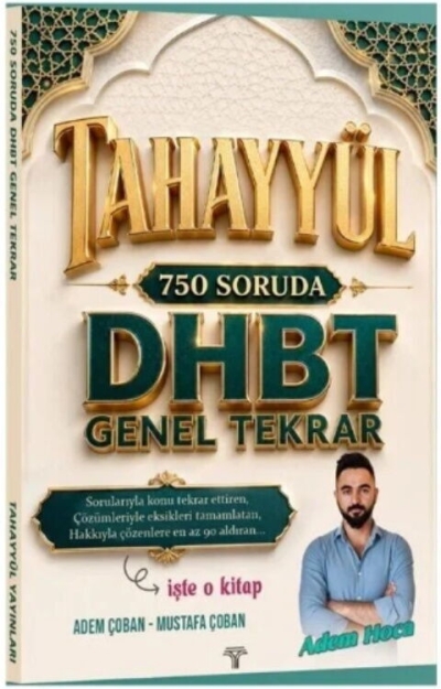 Tahayyül DHBT 750 Soruda Genel Tekrar Tahayyül Yayınları SegaCopy Fotokopi Merkezi