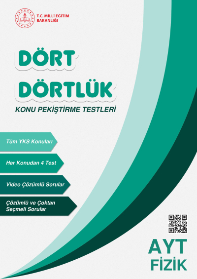 Dört Dörtlük Konu Pekiştirme Testleri AYT Fizik SegaCopy Fotokopi Merkezi
