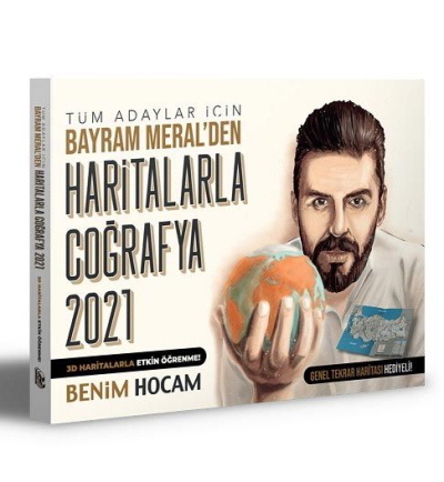 BAYRAM MERAL HARİTALARLA COĞRAFYA 2021 (TÜM ADAYLAR İÇİN) SegaCopy Fotokopi Merkezi