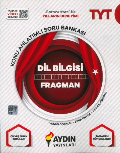 TYT Dil Bilgisi Soru Bankası Aydın Yayınları SegaCopy Fotokopi Merkezi
