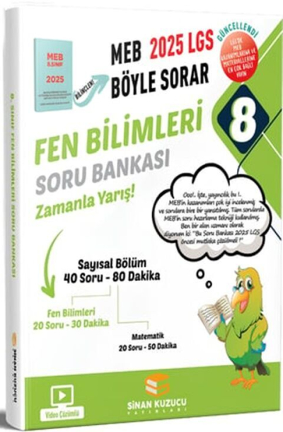 8. Sınıf LGS Fen Bilimleri Soru Bankası Sinan Kuzucu SegaCopy Fotokopi Merkezi