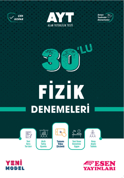 AYT 30'lu Fizik Denemeleri SegaCopy Fotokopi Merkezi