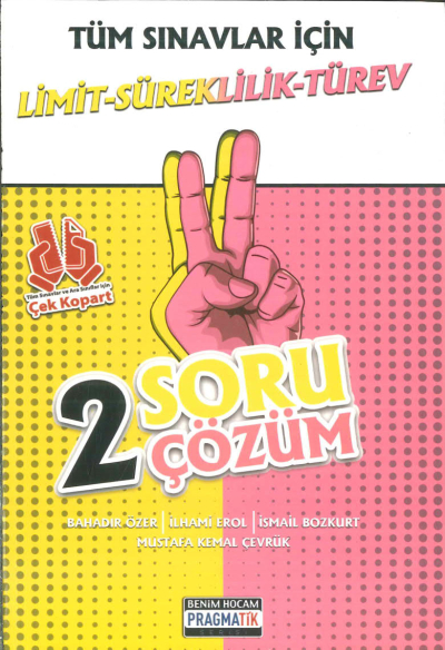 LİMİT SÜREKLİLİK TÜREV 2 SORU 2 ÇÖZÜM FASİKÜL SegaCopy Fotokopi Merkezi