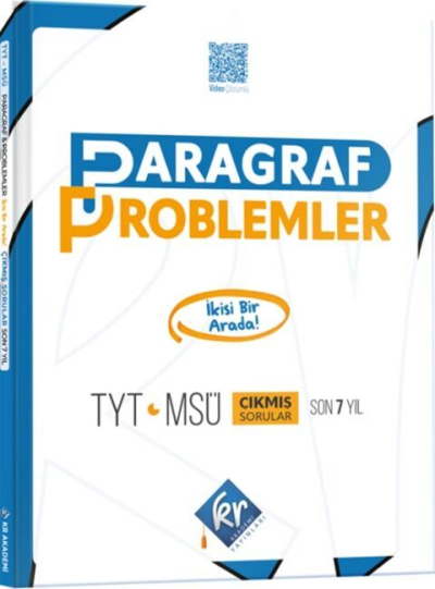 TYT-MSÜ Paragraf Problemler Son 7 Yıl Çıkmış Sorular KR Akademi Yayınları SegaCopy Fotokopi Merkezi