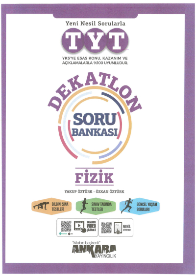 TYT FİZİK DEKATLON SORU BANKASI SegaCopy Fotokopi Merkezi