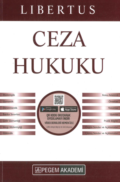 LIBERTUS CEZA HUKUKU KONU ANLATIMLI 2022 SegaCopy Fotokopi Merkezi