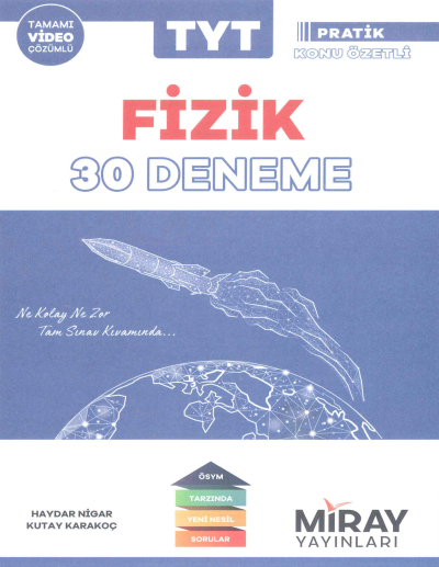 2021 TYT Fizik 30 Deneme SegaCopy Fotokopi Merkezi