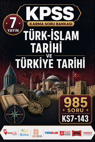 Türk-İslam Tarihi ve Türkiye Tarihi 7 Yayın 985 Soru SegaCopy Fotokopi Merkezi
