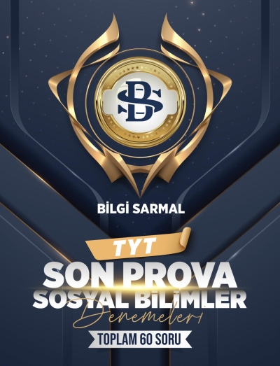 TYT Sosyal Bilimler 60 Deneme Son Prova Bilgi Sarmal Yayınları SegaCopy Fotokopi Merkezi
