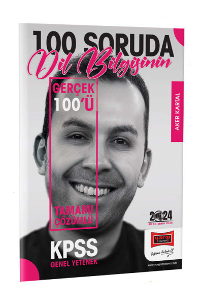 2024 KPSS 5Yüz 100 Soruda Tamamı Çözümlü Dil Bilgisinin Gerçek 100'ü SegaCopy Fotokopi Merkezi