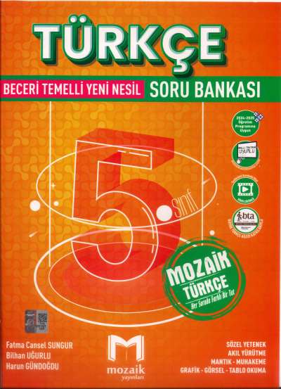 5. Sınıf Türkçe Soru Bankası Mozaik Yayınları