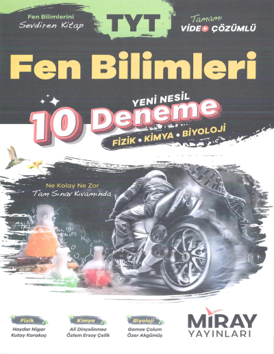 2021 TYT Fen Bilimleri 10x20 Deneme