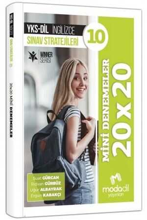 YKS DİL İngilizce Sınav Stratejileri 10 Mini Denemeler 20x20 Modadil Yayınları SegaCopy Fotokopi Merkezi