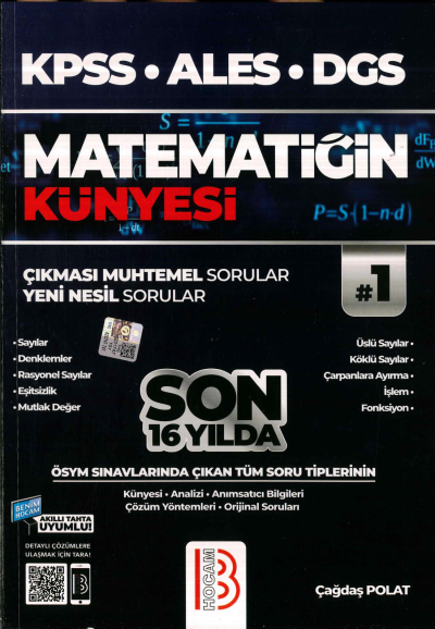 MATEMATİĞİN KÜNYESİ ÇIKMASI MUHTEMEL SORULAR 1. CİLT SegaCopy Fotokopi Merkezi
