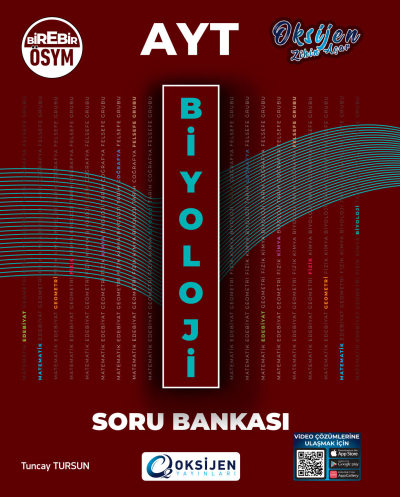 AYT Biyoloji Soru Bankası Oksijen Yayınları