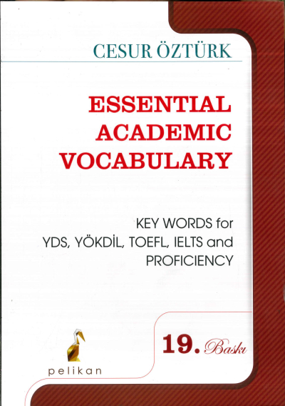 Essential Academic Vocabulary Cesur Öztürk SegaCopy Fotokopi Merkezi