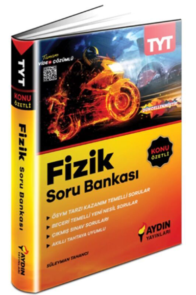 TYT Fizik Konu Özetli Soru Bankası Aydın Yayınları SegaCopy Fotokopi Merkezi