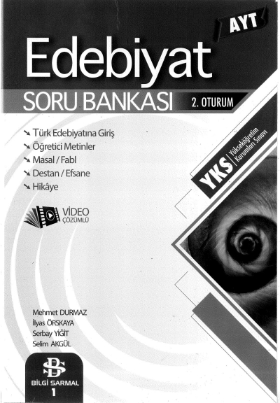 AYT EDEBİYAT SORU BANKASI