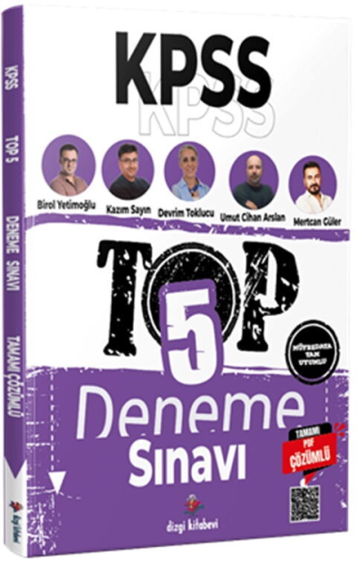 2026 KPSS TOP 5 Tamamı PDF Çözümlü Fasiküller Halinde 5 Deneme Sınavı Dizgi Kitap SegaCopy Fotokopi Merkezi