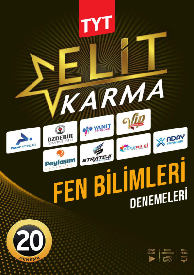 TYT Fen Bilimleri Elit Karma 20 Deneme Video Çözümlü Paraf Yayınları SegaCopy Fotokopi Merkezi