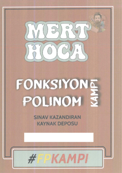 Mert Hoca Fonksiyon Polimon Kampı SegaCopy Fotokopi Merkezi