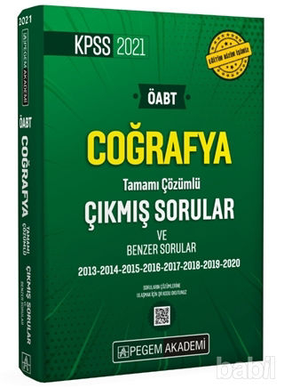 COĞRAFYA TAMAMI ÇÖZÜMLÜ ÇIKMIŞ SORULAR VE BENZER SORULAR (2013-2021) SegaCopy Fotokopi Merkezi