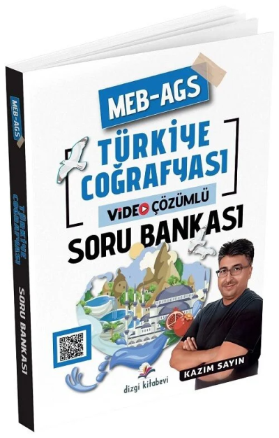 2026 MEB-AGS Türkiye Coğrafyası Soru Bankası Çözümlü Kazım Sayın Dizgi Kitap Yayınları SegaCopy Fotokopi Merkezi