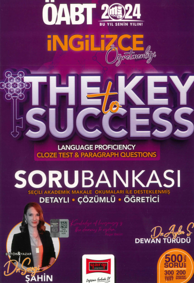 ÖABT İNGİLİZCE THE KEY TO SUCCESS SORU BANKASI ÇÖZÜMLÜ SegaCopy Fotokopi Merkezi
