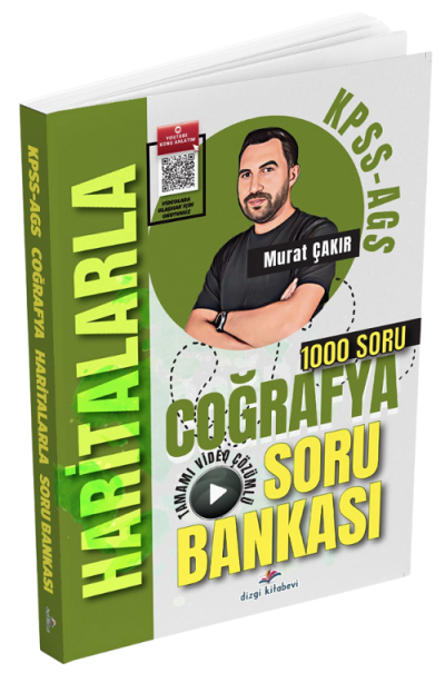 2026 KPSS MEB AGS Haritalarla Coğrafya Tamamı Video Çözümlü Soru Bankası Murat Çakır Dizgi Kitap SegaCopy Fotokopi Merkezi