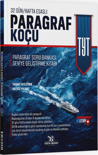 TYT Paragraf Koçu Soru Bankası Yayın Denizi SegaCopy Fotokopi Merkezi