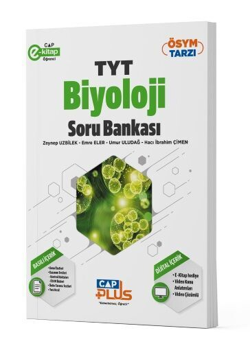 TYT Biyoloji Plus Serisi Soru Bankası Çap Yayıncılık SegaCopy Fotokopi Merkezi