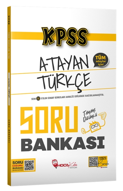 KPSS Türkçe Atayan Soru Bankası Hoca Kafası