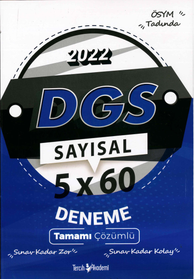 DGS SAYISAL 5x60 DENEME ÇÖZÜMLÜ SegaCopy Fotokopi Merkezi