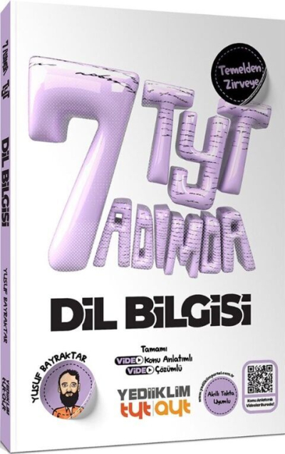 YKS TYT 7 Yedi Adımda Dil Bilgisi Konu Anlatımlı Soru Bankası Çözümlü Yediiklim Yayınları SegaCopy Fotokopi Merkezi