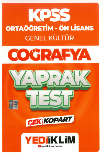 COĞRAFYA YAPRAK TEST SegaCopy Fotokopi Merkezi
