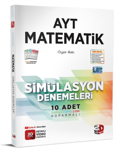 Ayt Matematik Simülasyon Denemeleri SegaCopy Fotokopi Merkezi