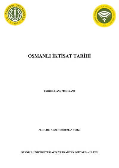 Osmanlı İktisat Tarihi SegaCopy Fotokopi Merkezi